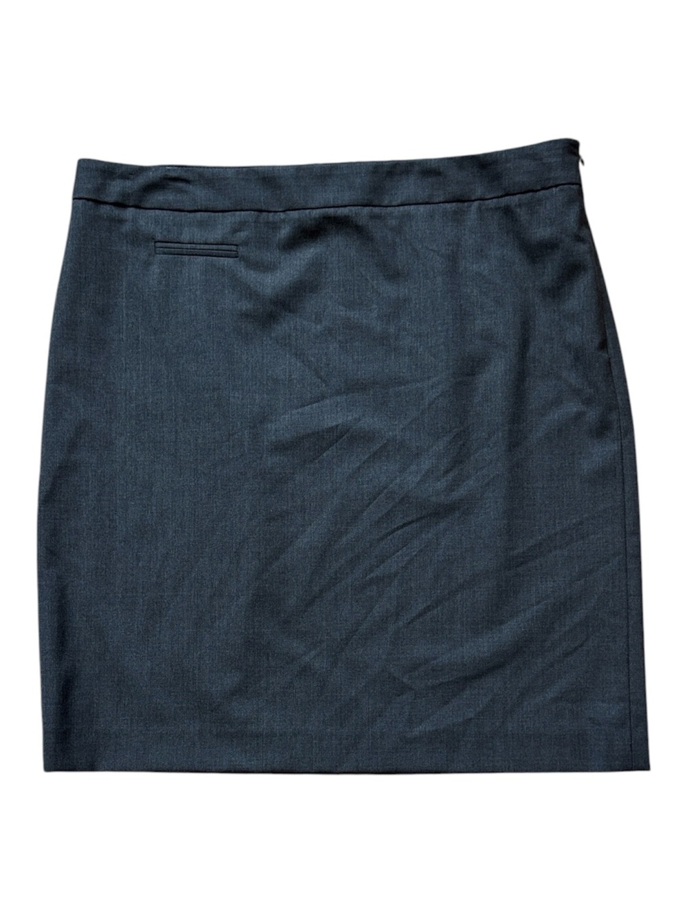 EUC Theory Charcoal Wool/Lycra Blend Above Knee Skirt